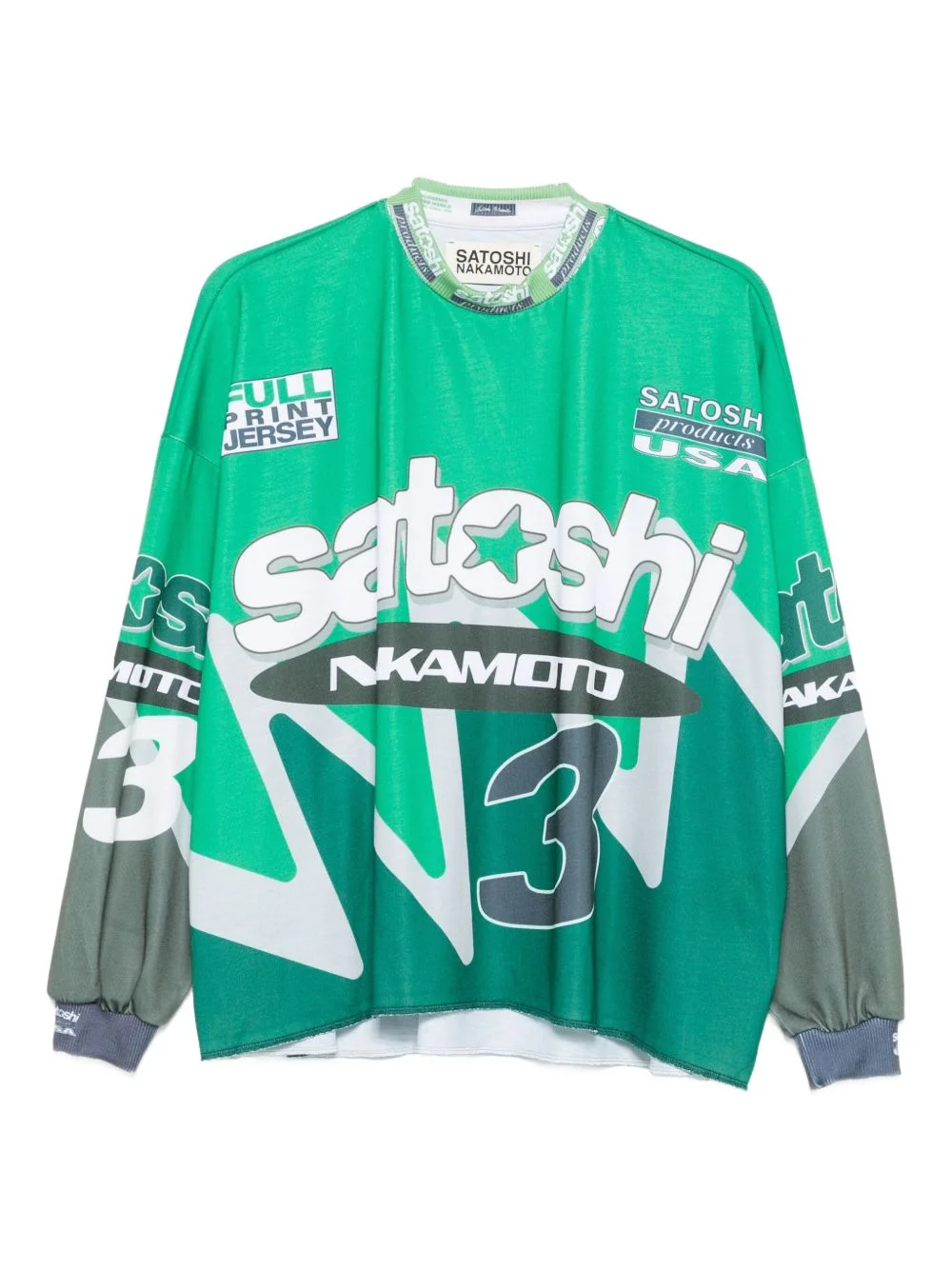 drop-shoulder T-shirt - 1