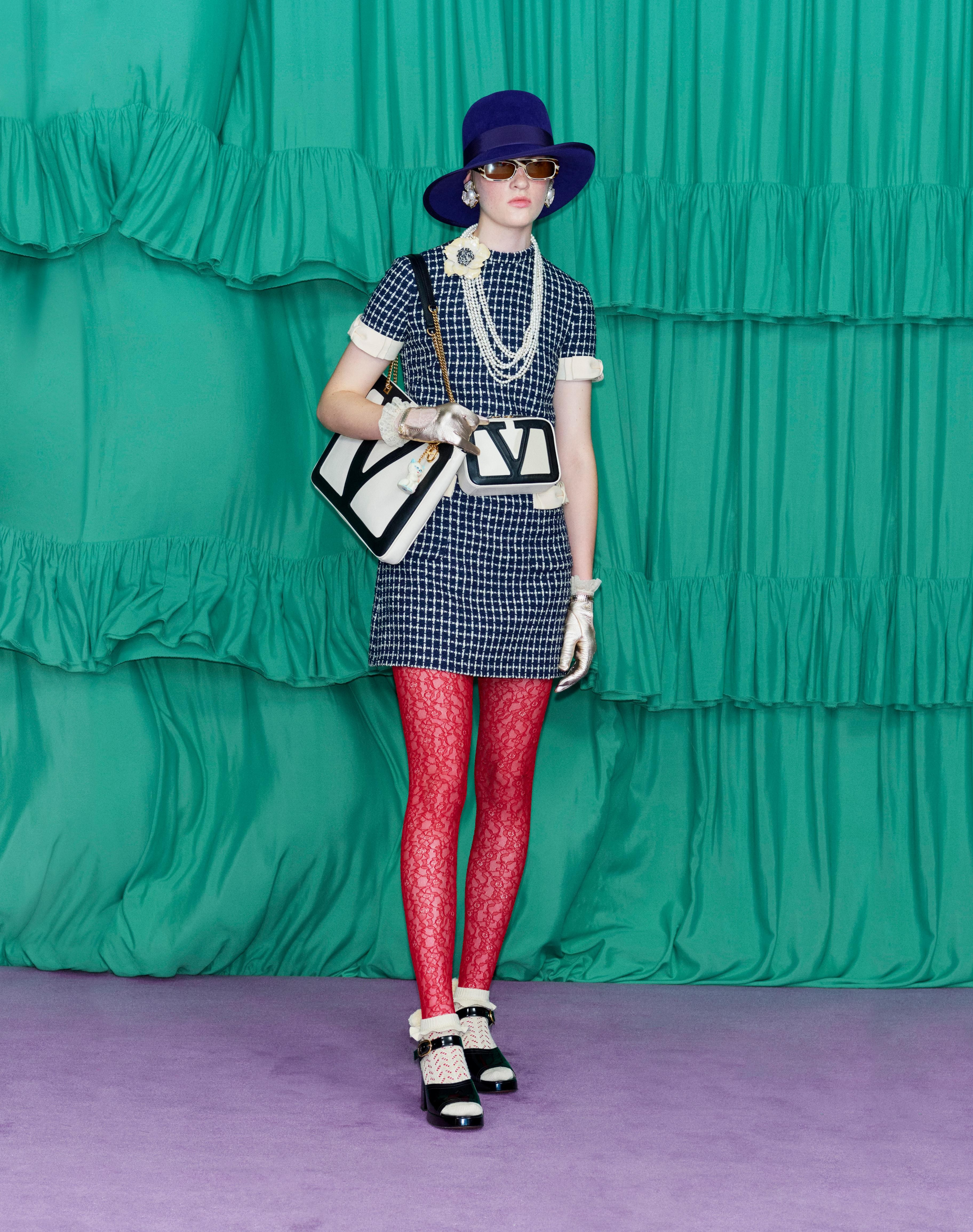 VLOGO SIGNATURE HAT IN LAPIN FABRIC - 6