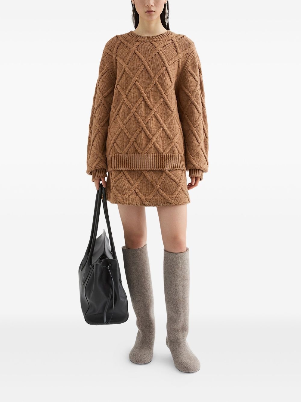 chunky-knit sweater - 2