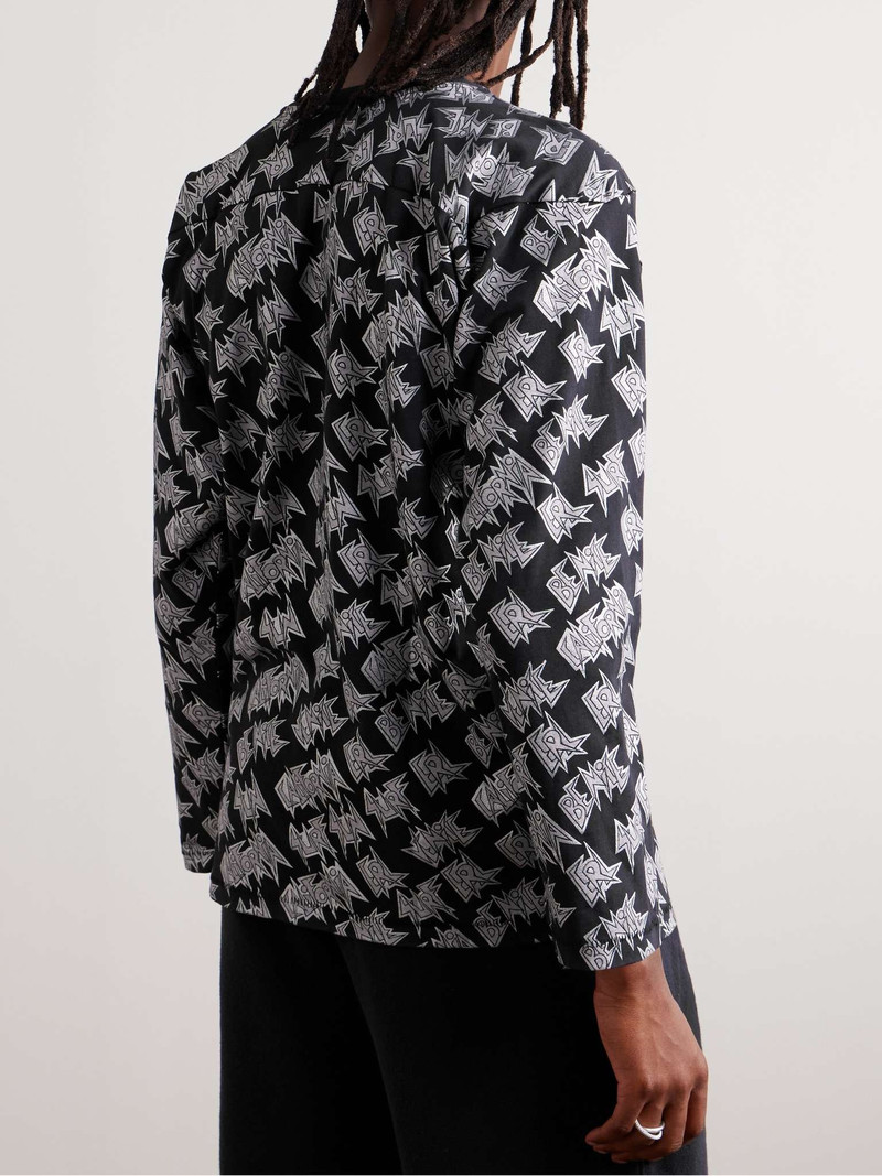 Slim-Fit Printed Cotton-Jersey T-Shirt 3