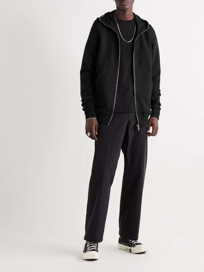 Rick Owens DRKSHDW Cotton-Jersey Zip-Up Hoodie outlook