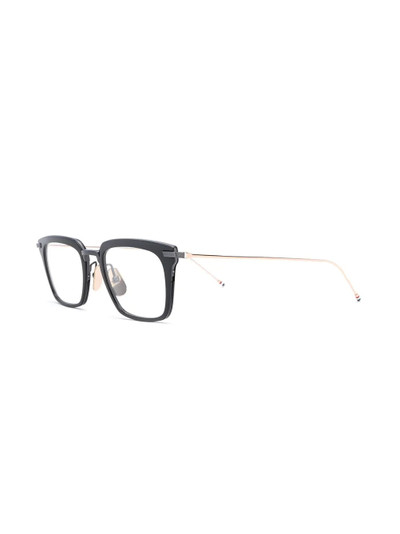 Thom Browne Wayfarer square-frame glasses outlook