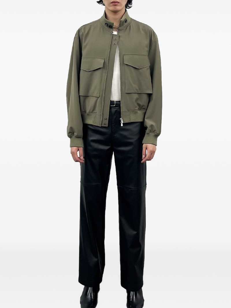Tonywack patch-pocket zip-up jacket outlook