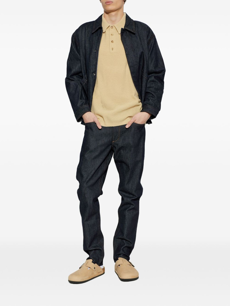 rag & bone blue straight-leg jeans outlook