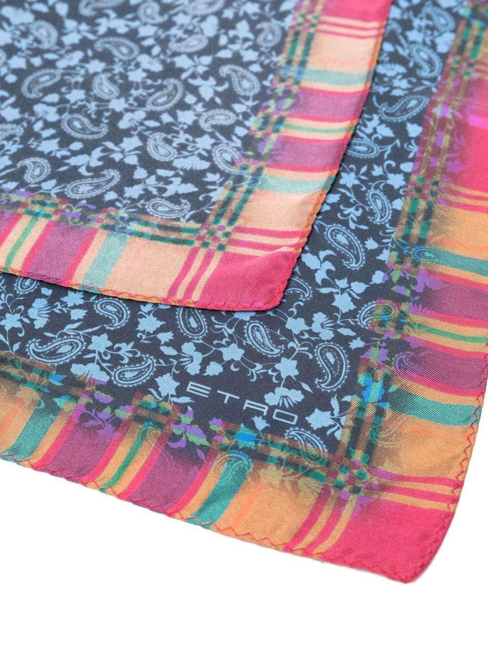 all-over paisley print scarf - 3