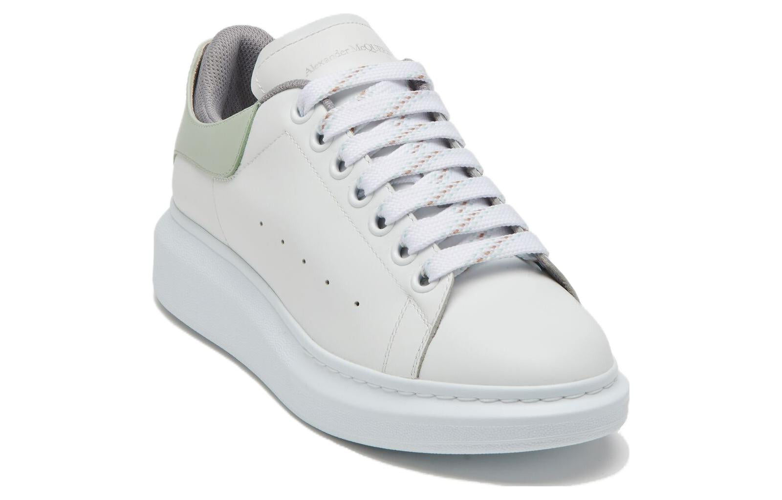 (WMNS) Alexander McQueen Oversized Sneaker 'White Mint Cement' 697103WIE968720 - 3