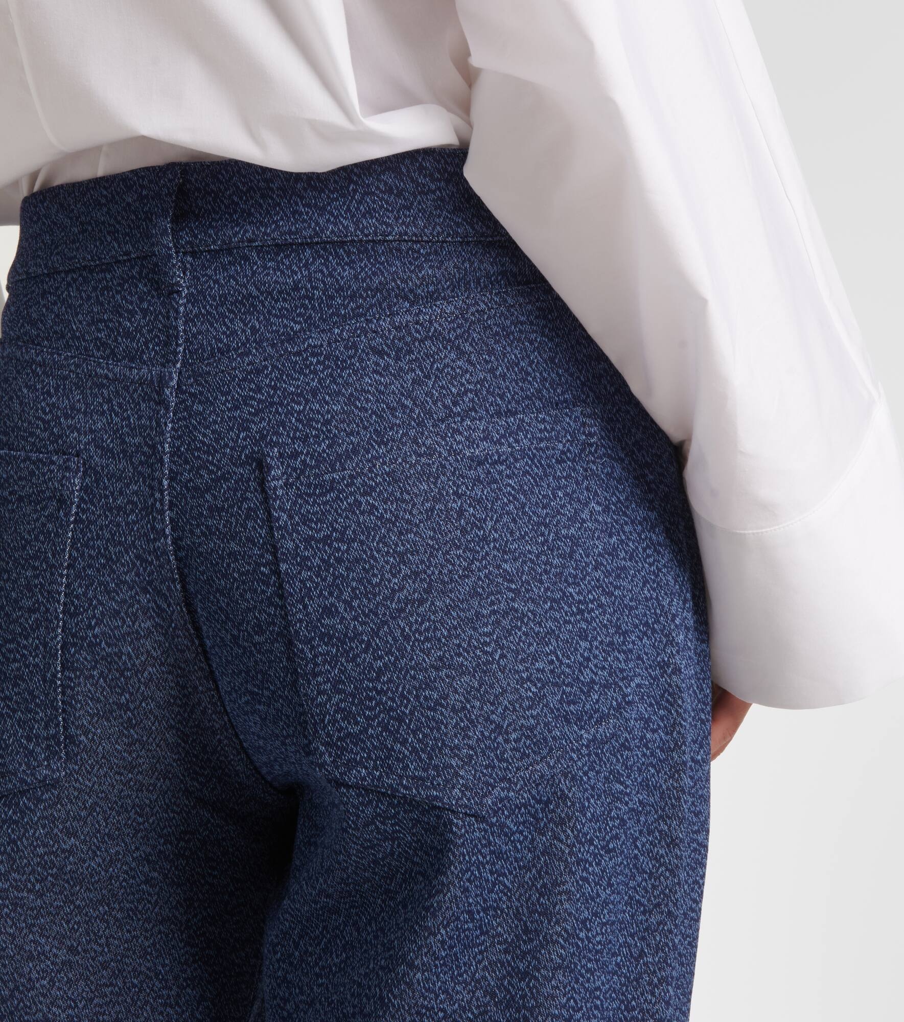 Axel cotton-blend straight pants - 6