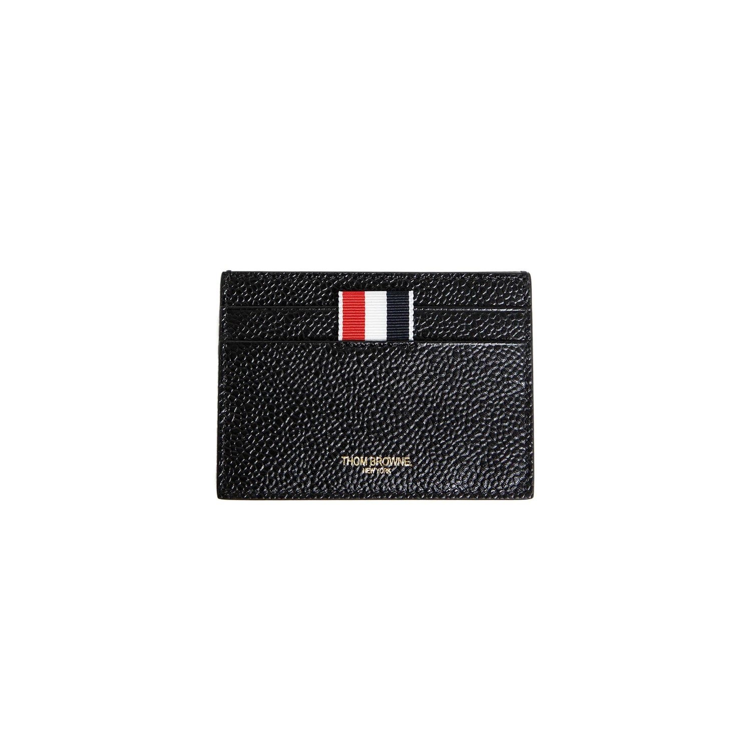 Pebble-Grain-Leather-Grosgrain-Tab-Card-Holder - 4