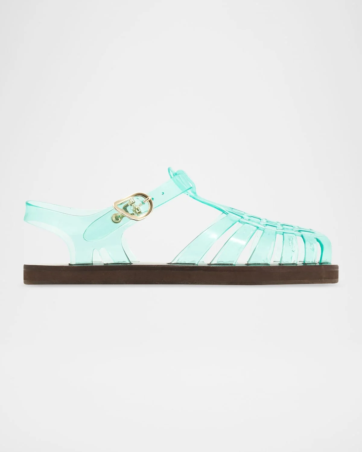 Homeria Transparent Jelly Fisherman Sandals - 1