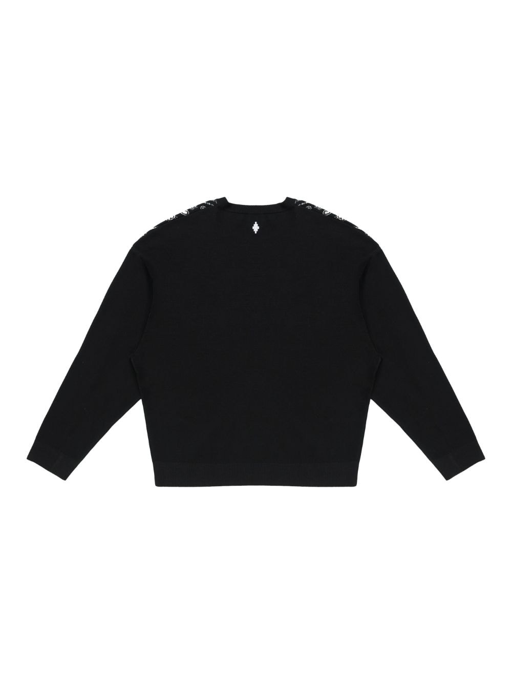 bandana-print crew-neck jumper - 2