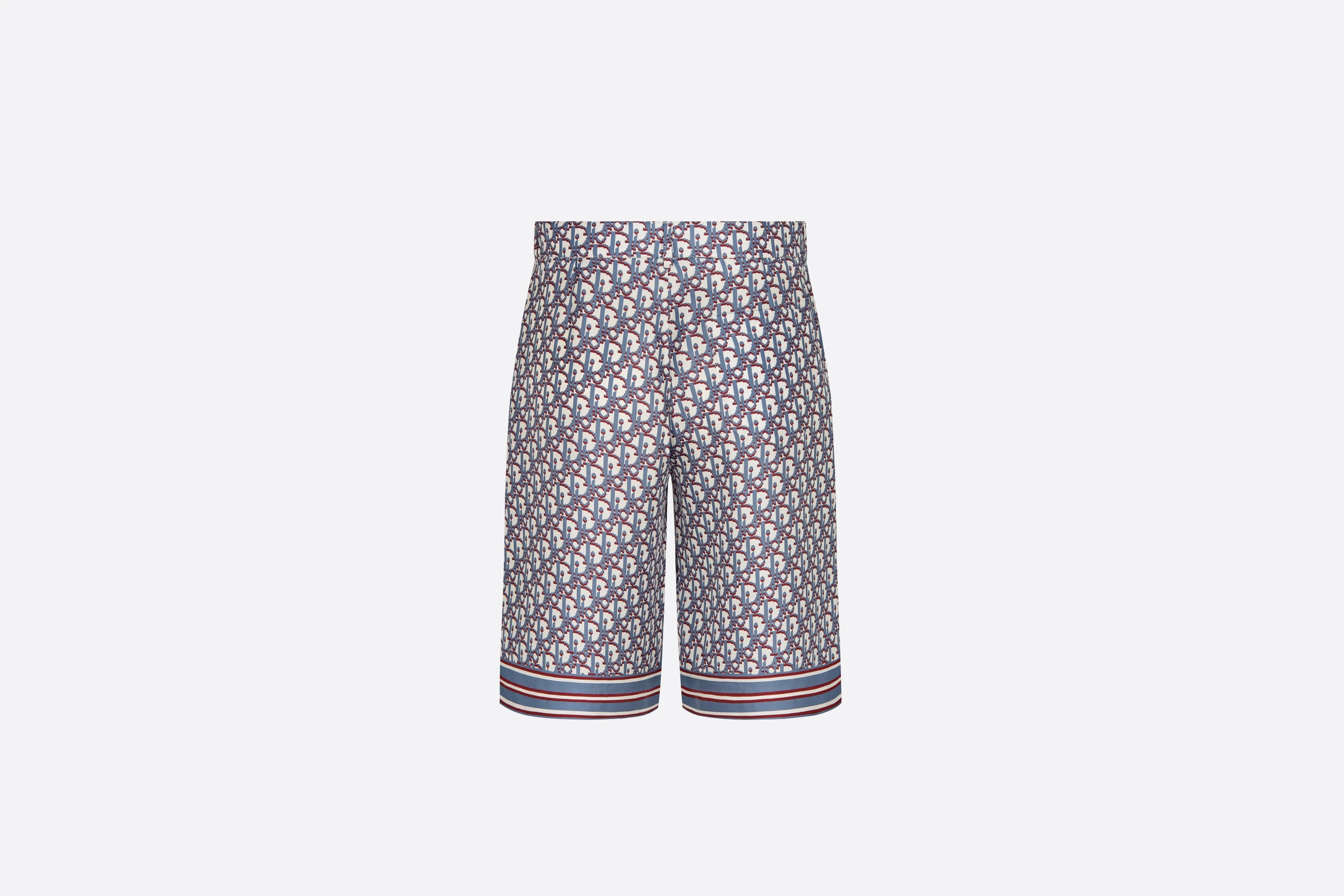 Dior Oblique Pixel Bermuda Shorts - 2