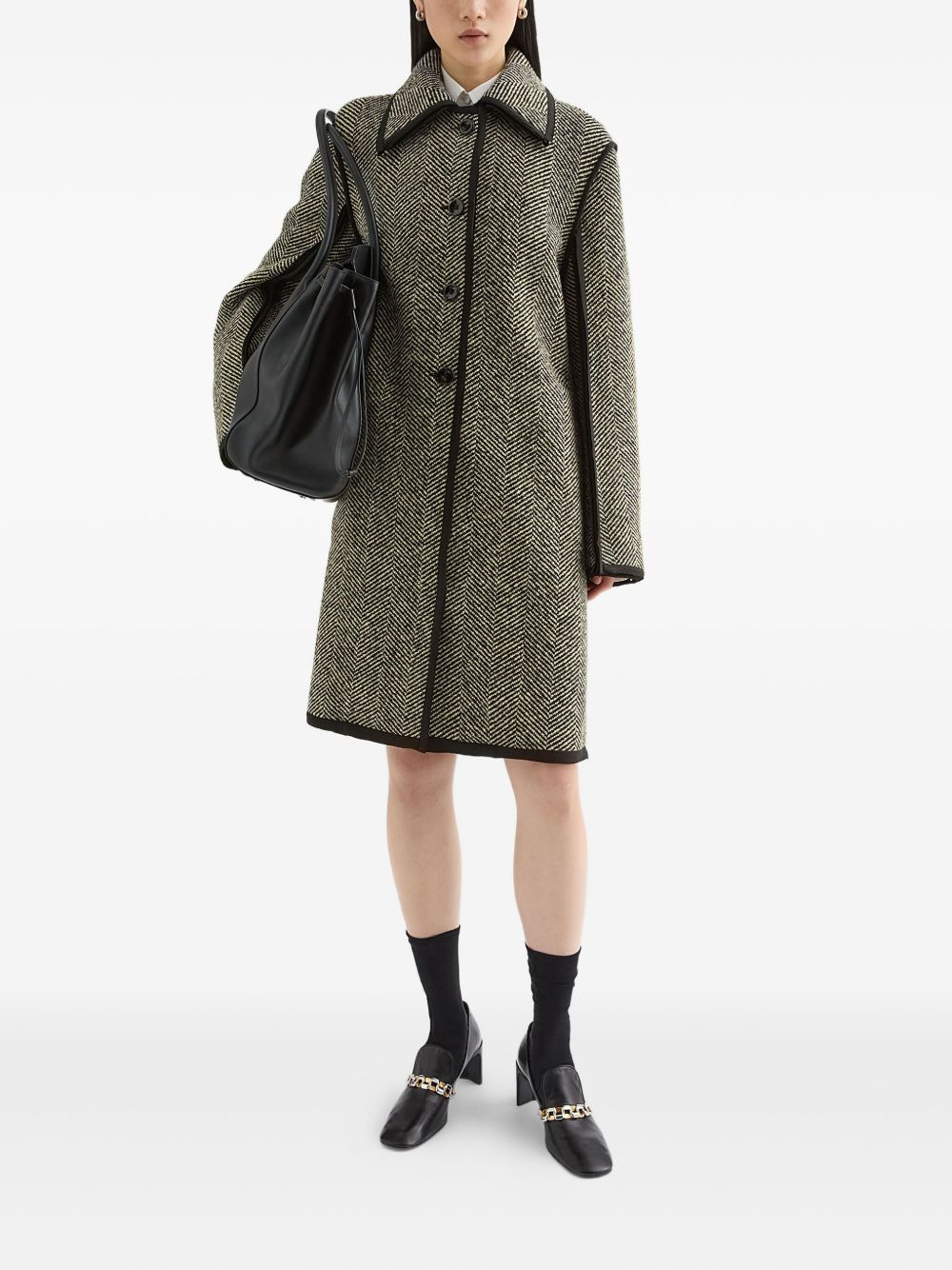 herringbone coat - 2