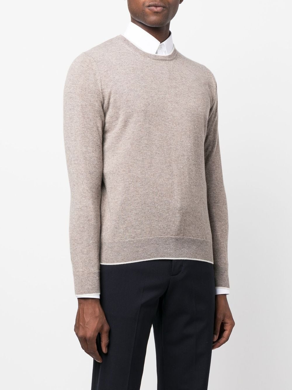 crew neck cashmere jumper - 3