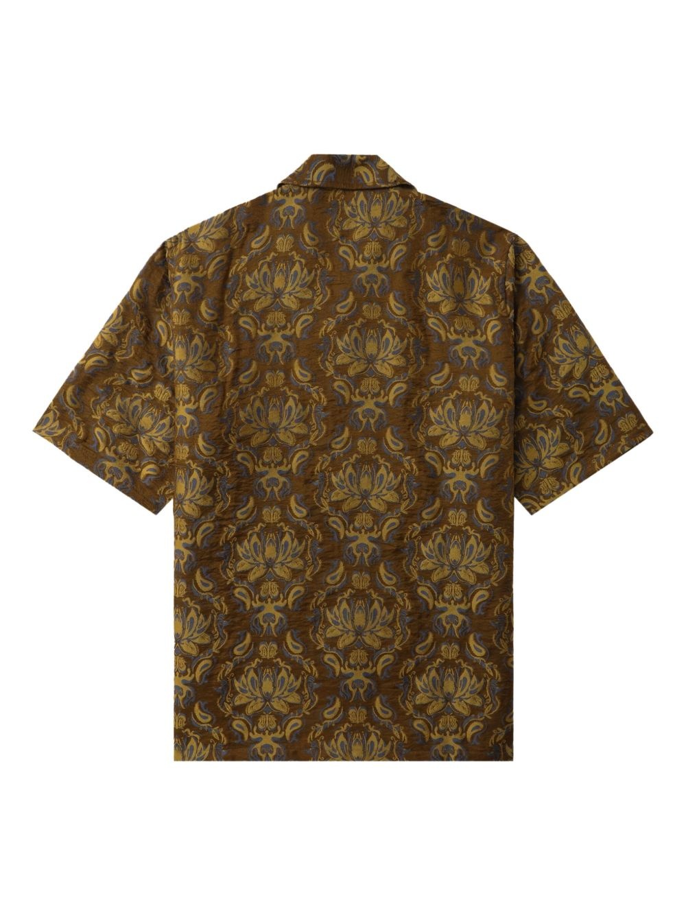 x Kae Tanaka floral-pattern short-sleeve shirt - 6