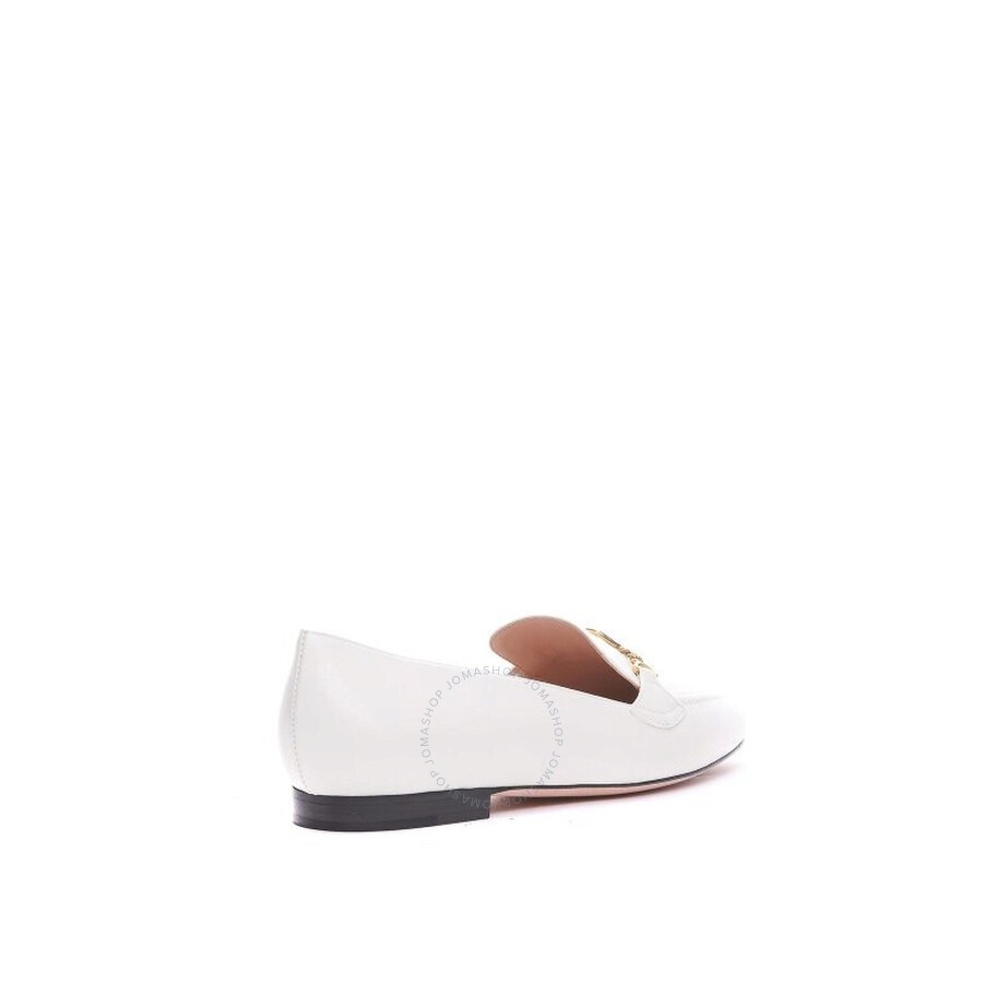 Bally - Bally Obrien Logo Plaque Leather Loafers, Brand Size 4.5 ( US Size 5.5 ) - 3