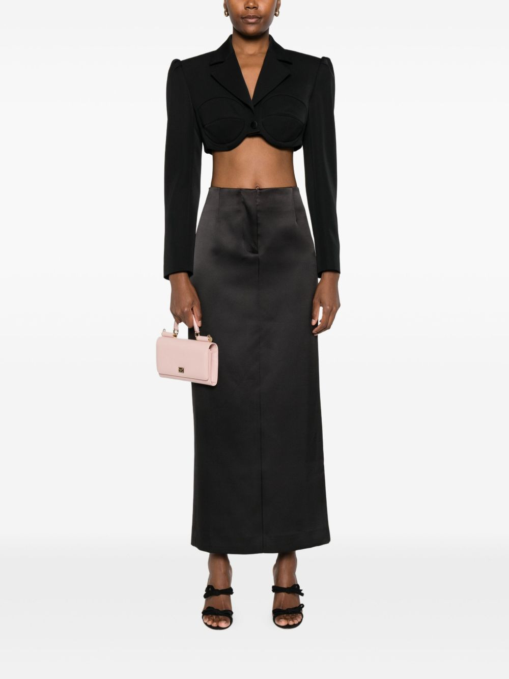 cropped bustier jacket - 2
