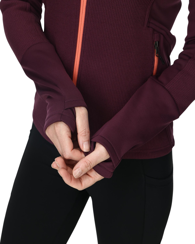 SPYDER Womens Bandita Sweater- Plum outlook