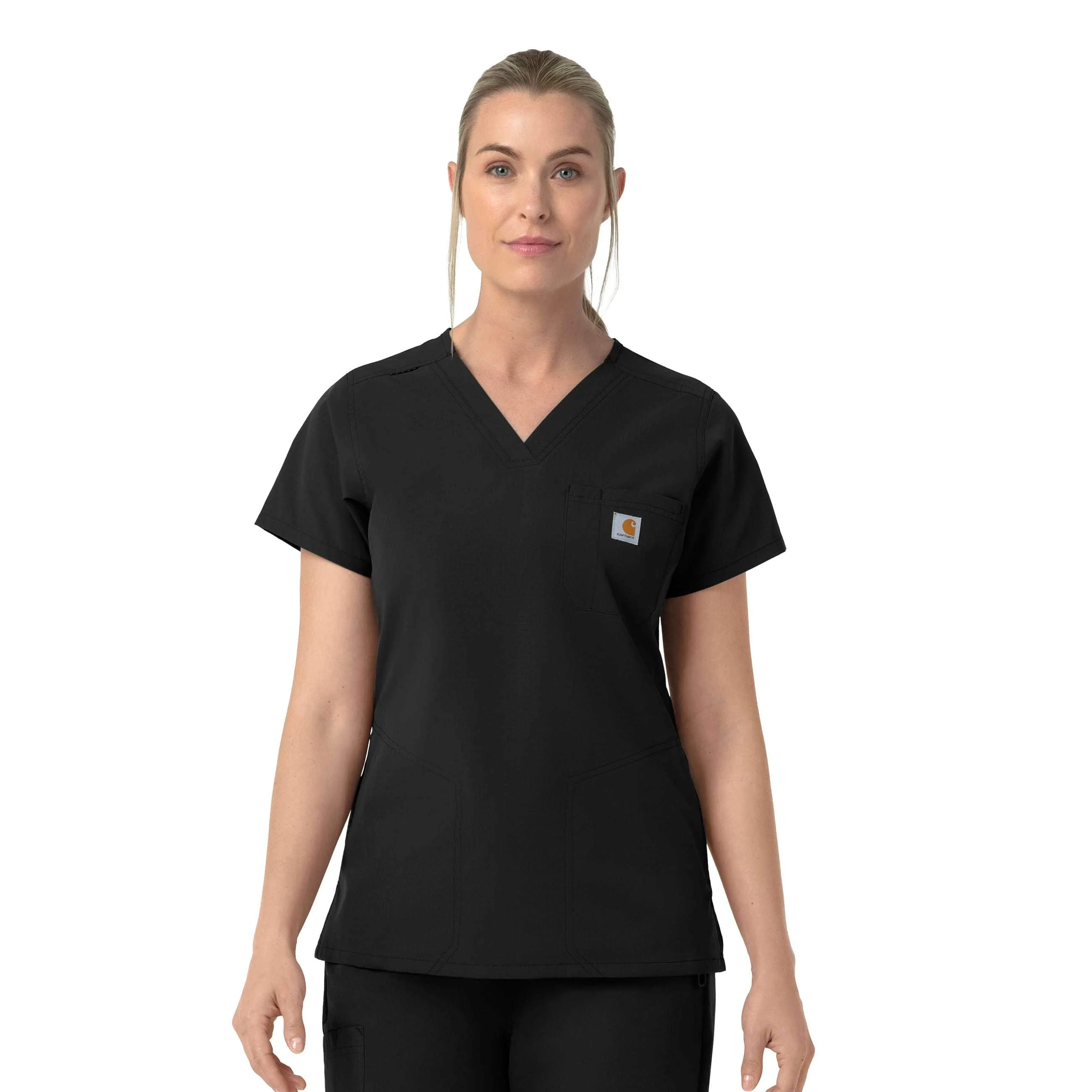 Women's Rugged Flex FLD V-Neck Scrub Top - 1