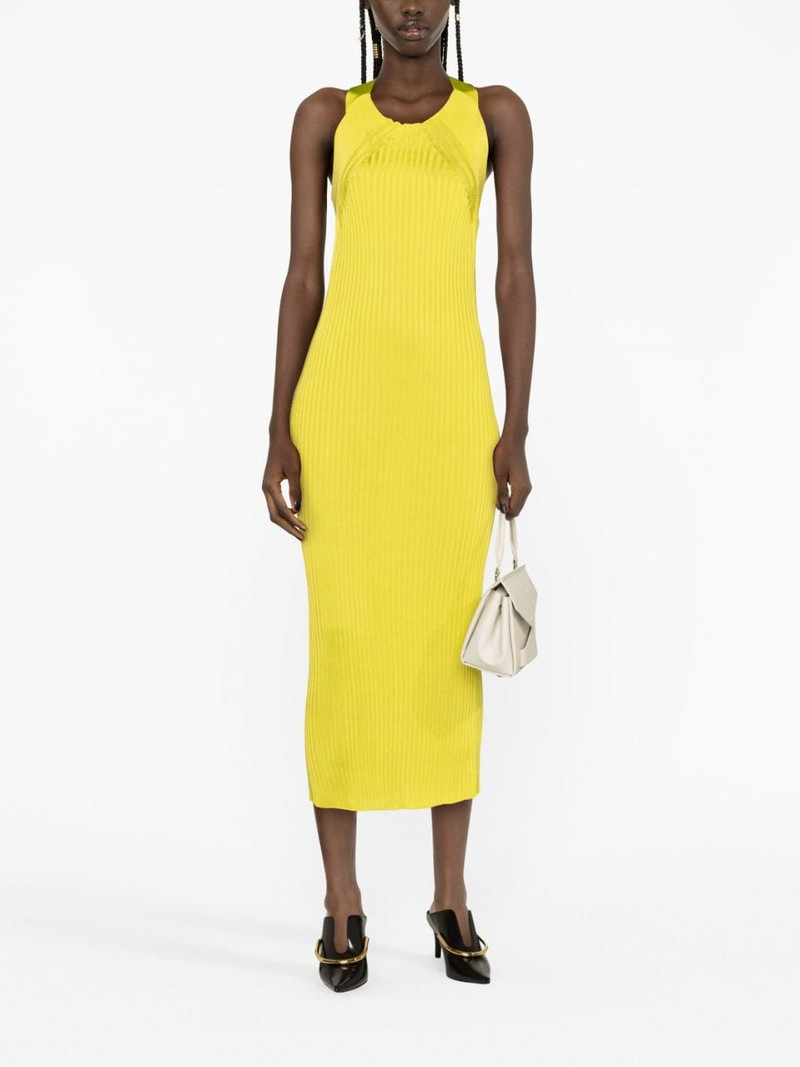 Jil Sander sleeveless ribbed maxi dress outlook
