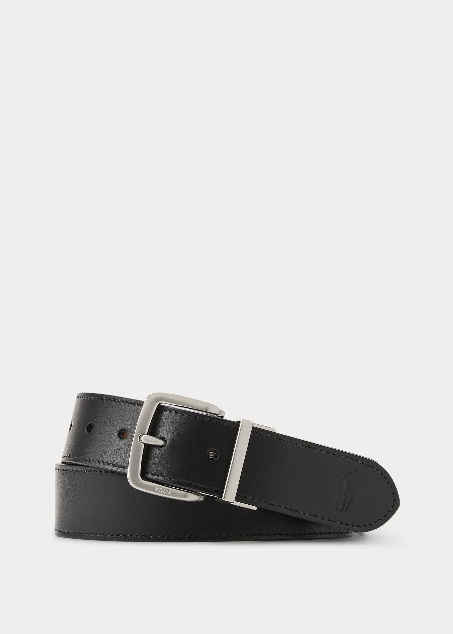 Reversible Leather Belt - 1