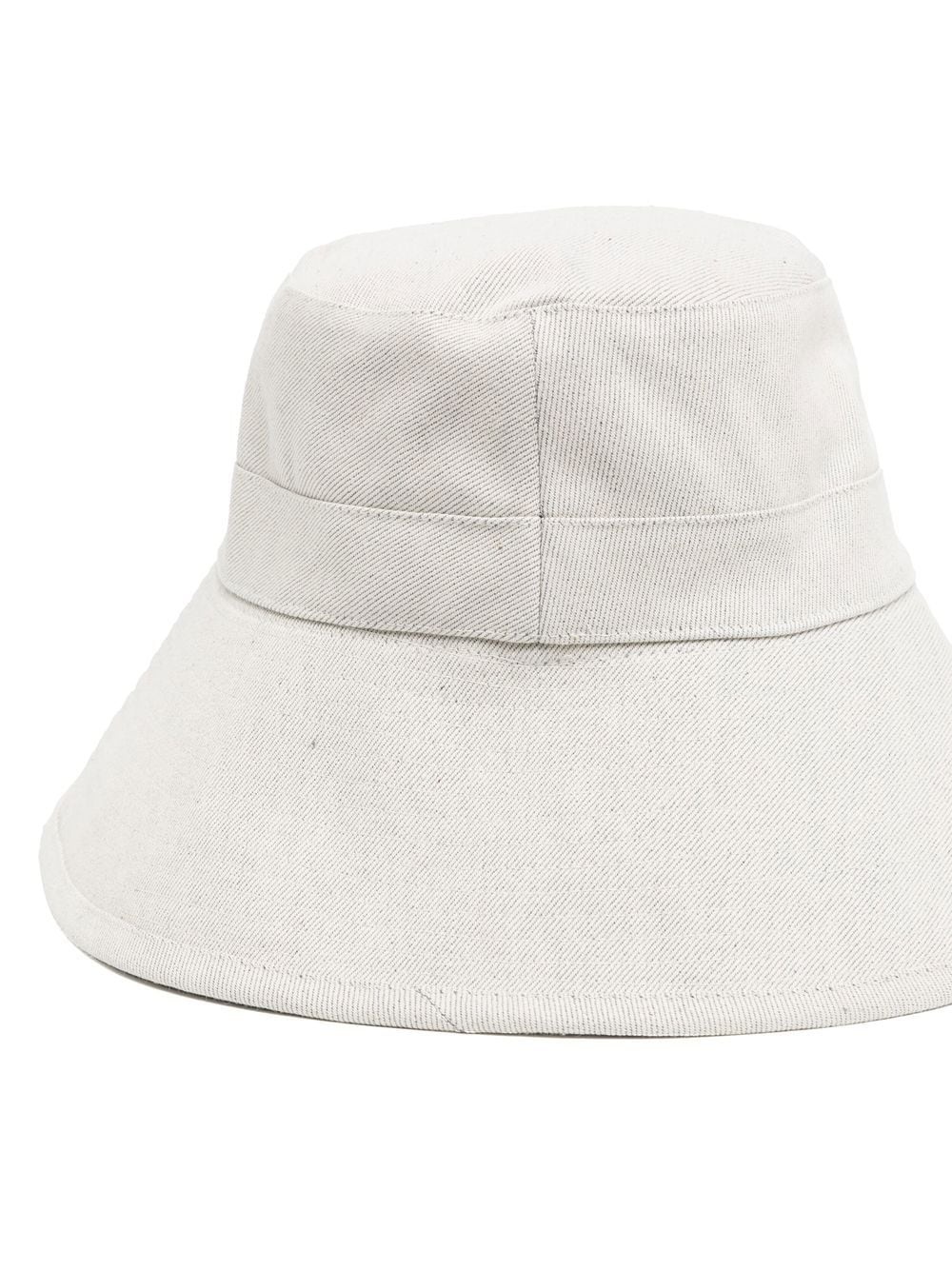 wide-brim bucket hat - 2