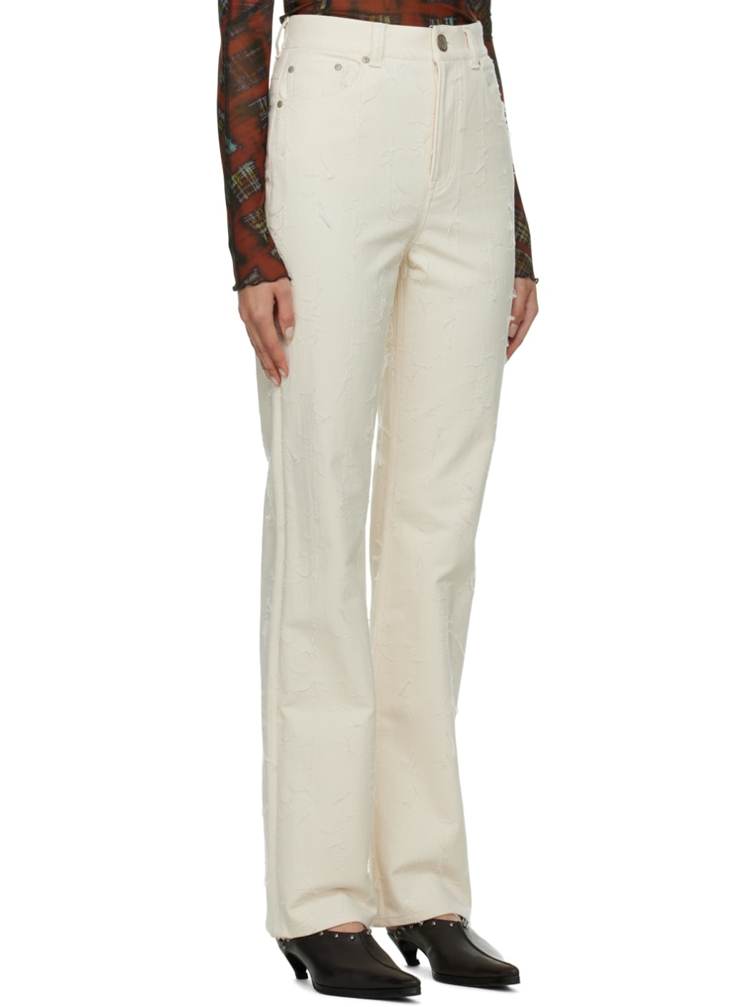 Off-White Regular-Fit Suit Jeans - 2