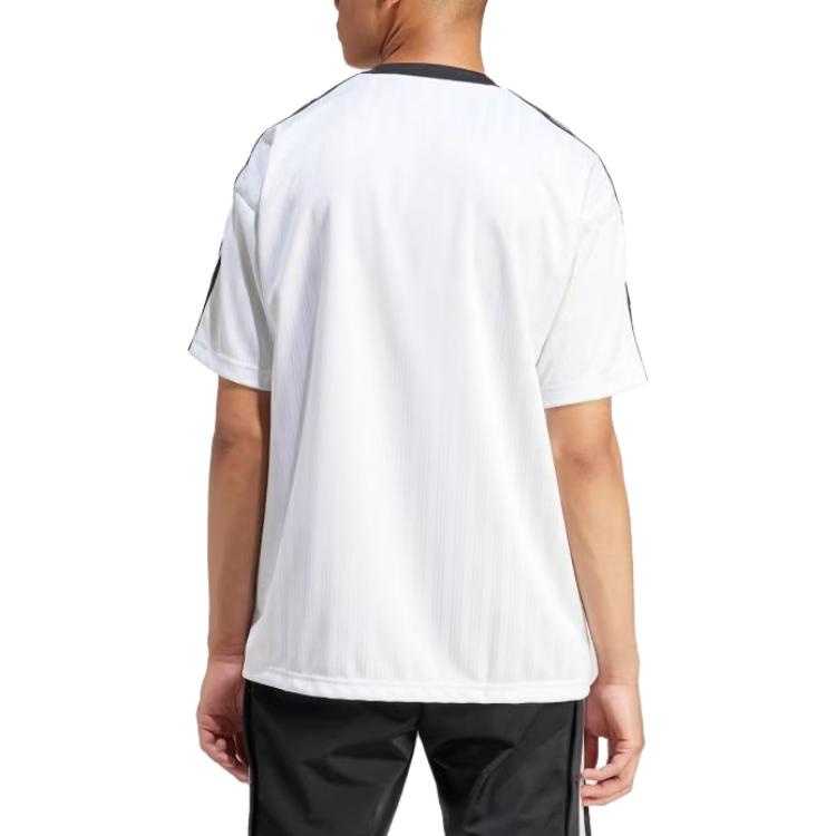adidas Adicolor Tee 'White Black' IM9459 - 4