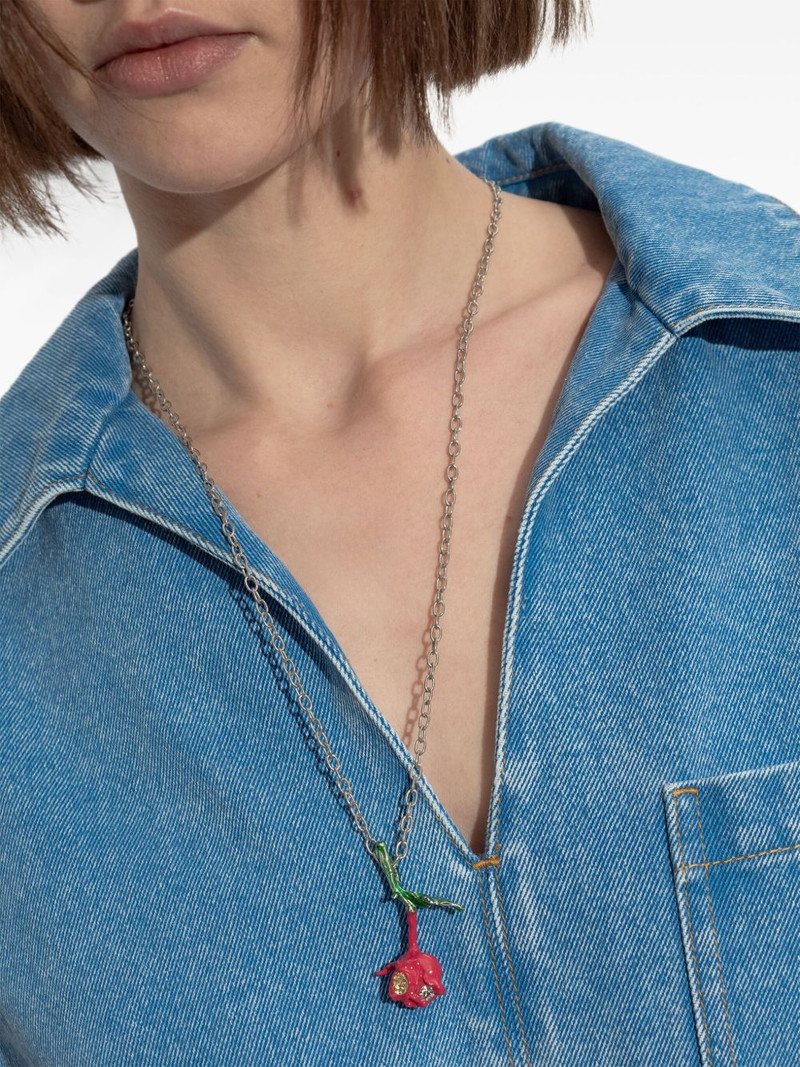 Marni floral-pendant necklace outlook