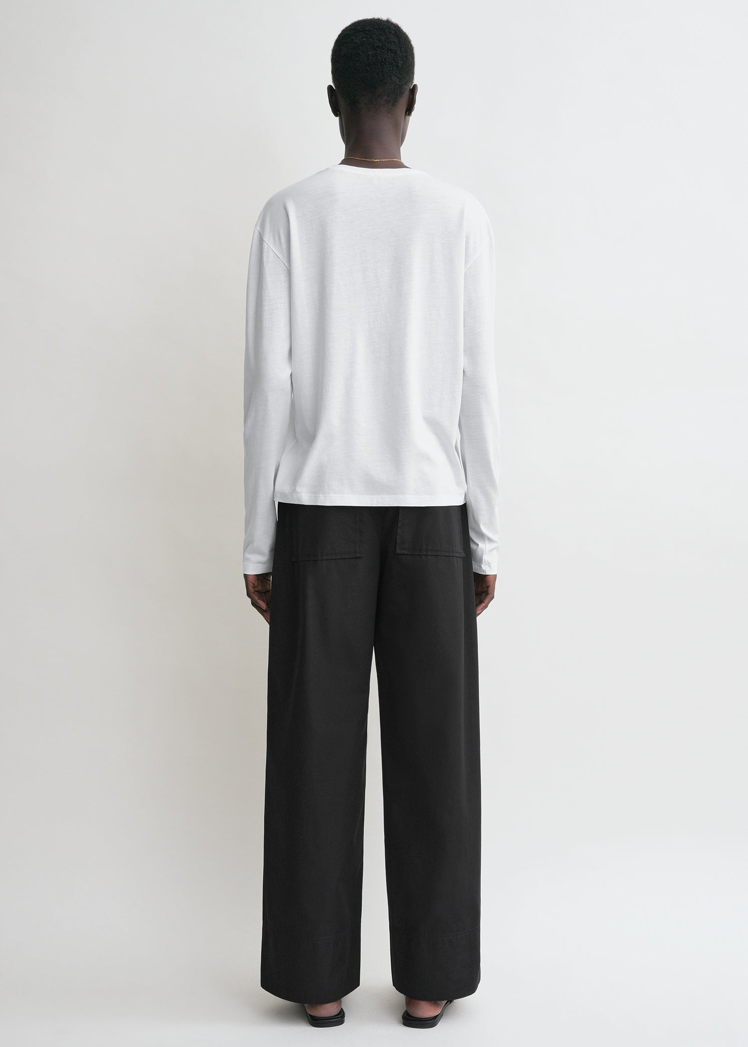 Classic long-sleeve tee white - 4