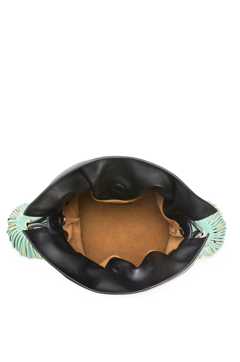 Flamenco clutch bell tassel in nappa calfskin 4