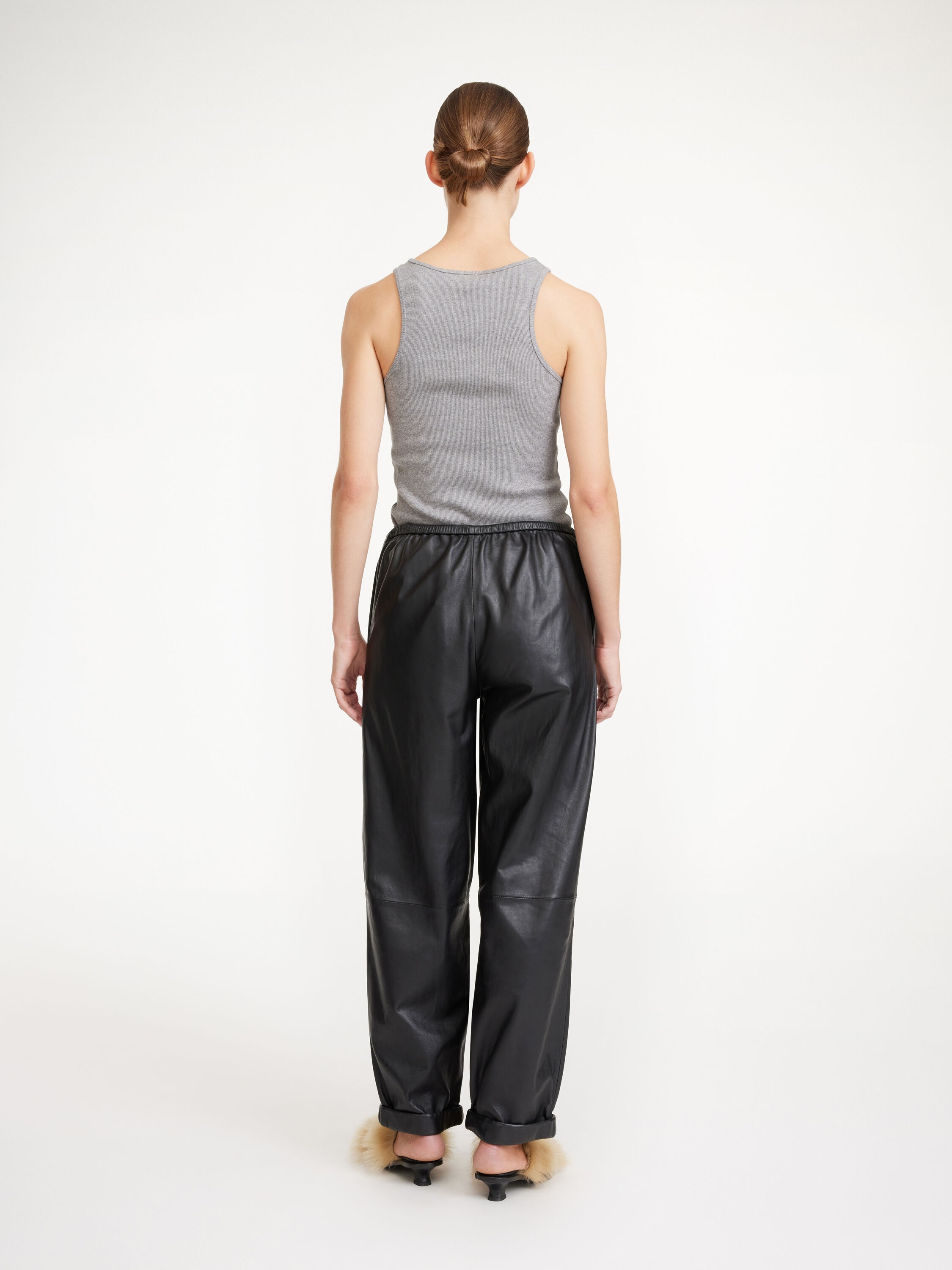 Joanni leather trousers - 3