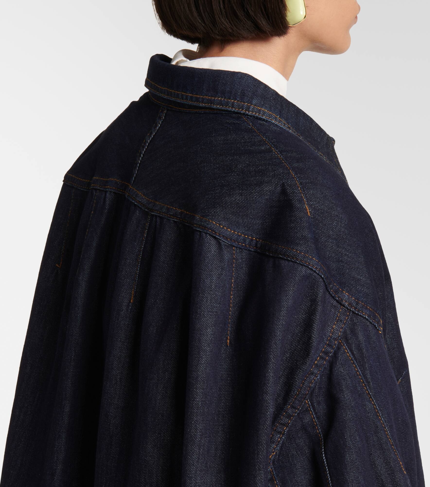 Oversized denim shirt - 6