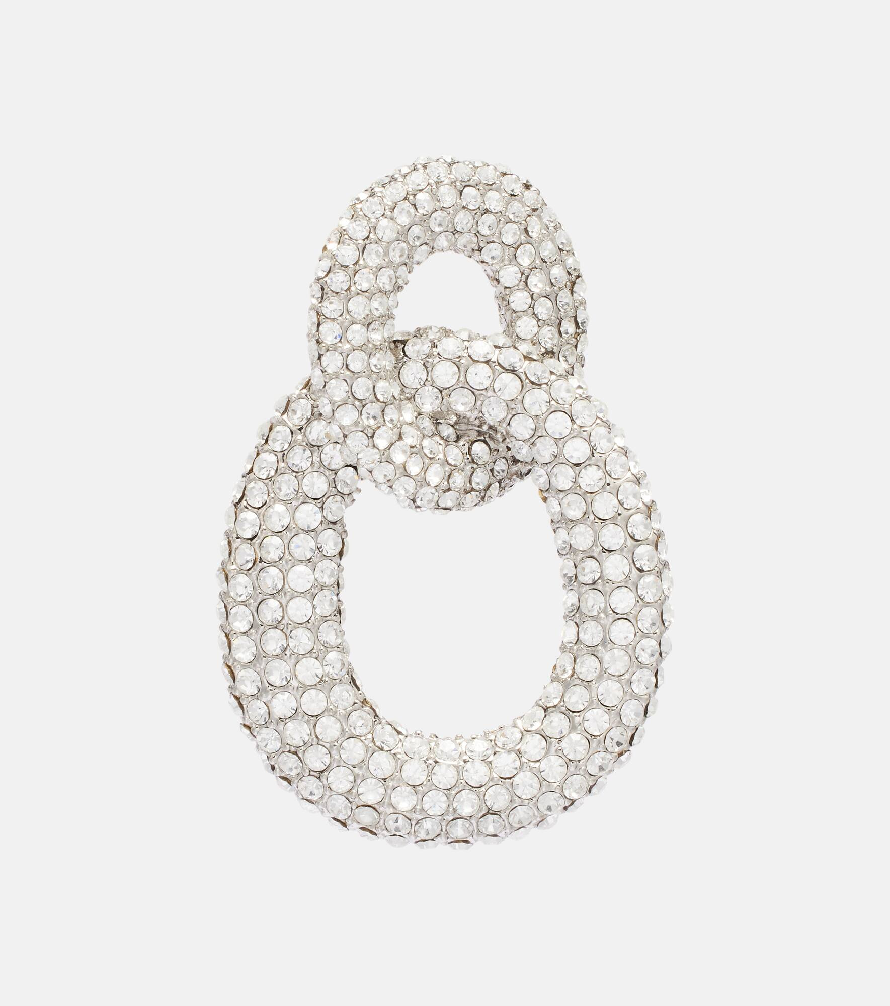 Crystal-embellished drop earrings - 2