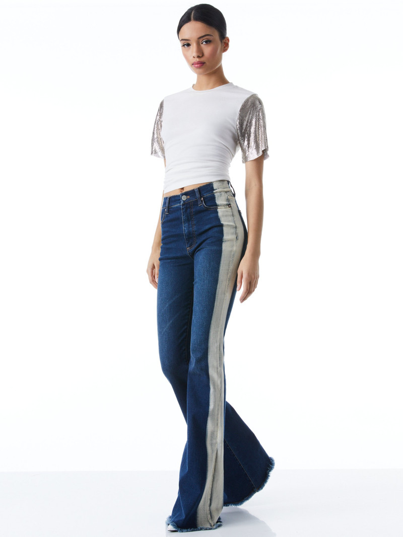 Alice + Olivia BEAUTIFUL HIGH RISE BELL outlook