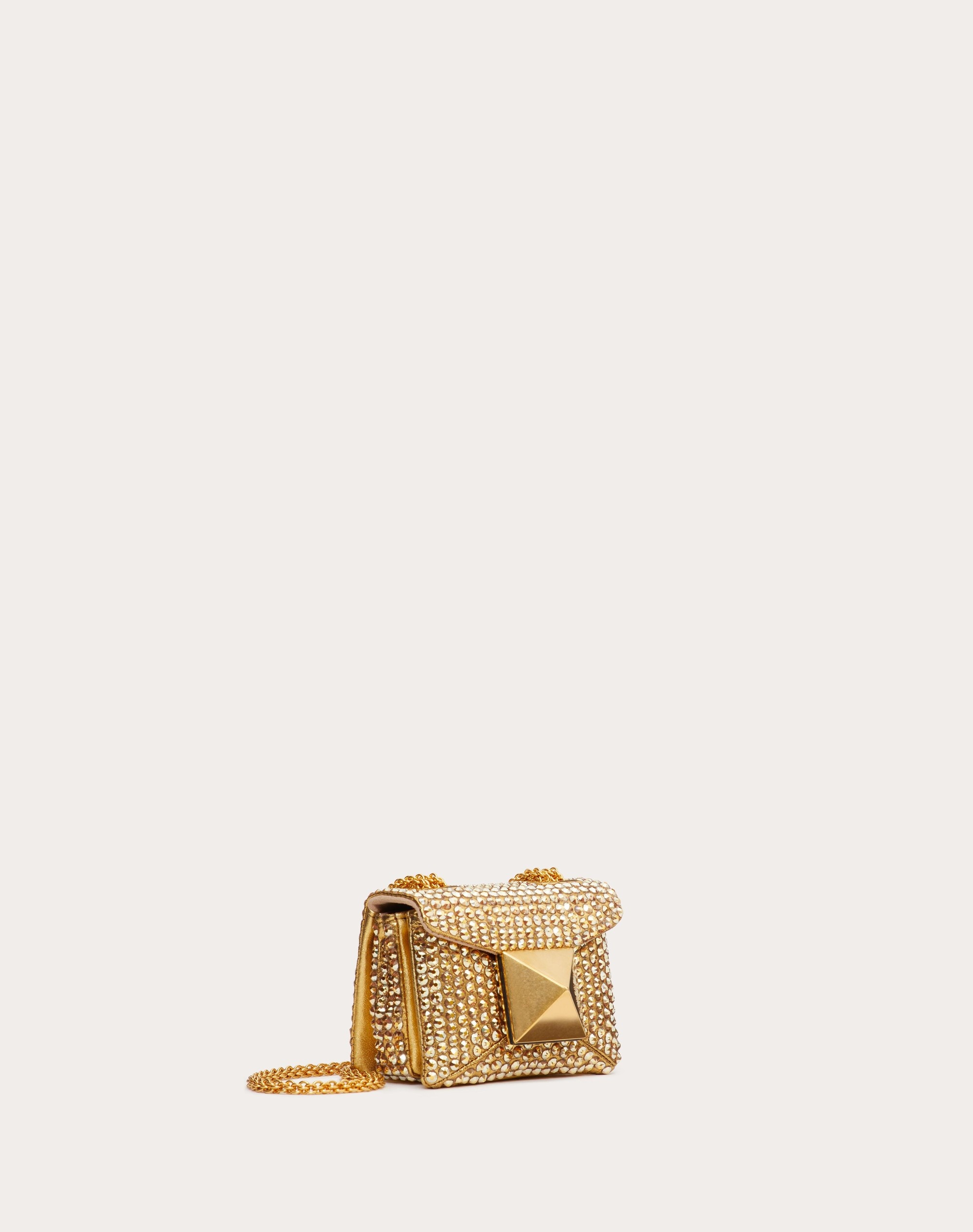 ONE STUD EMBROIDERED MICRO BAG WITH CHAIN 3