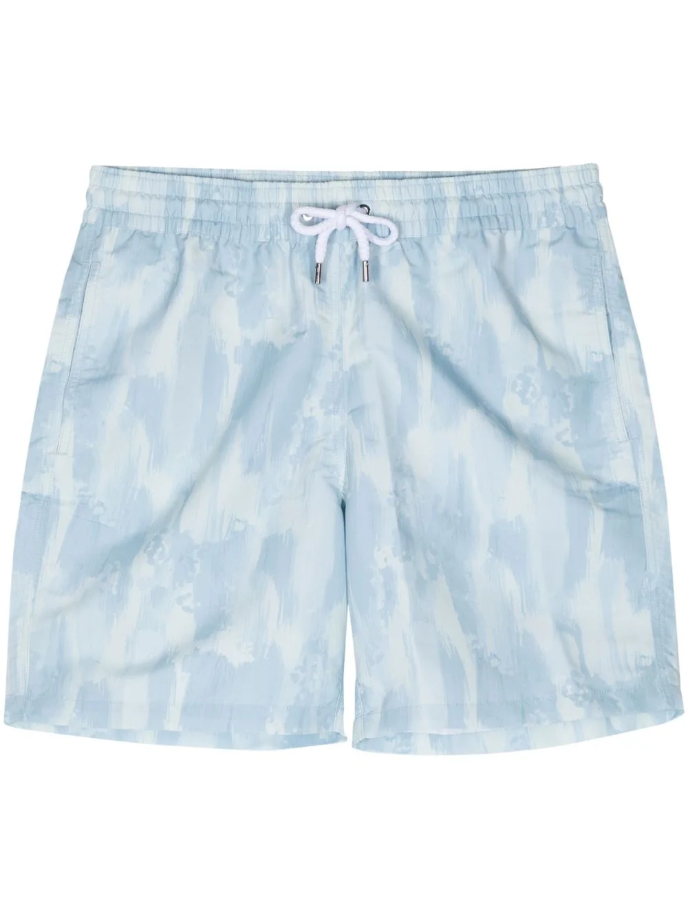 Seascape abstract-print swim shorts - 1