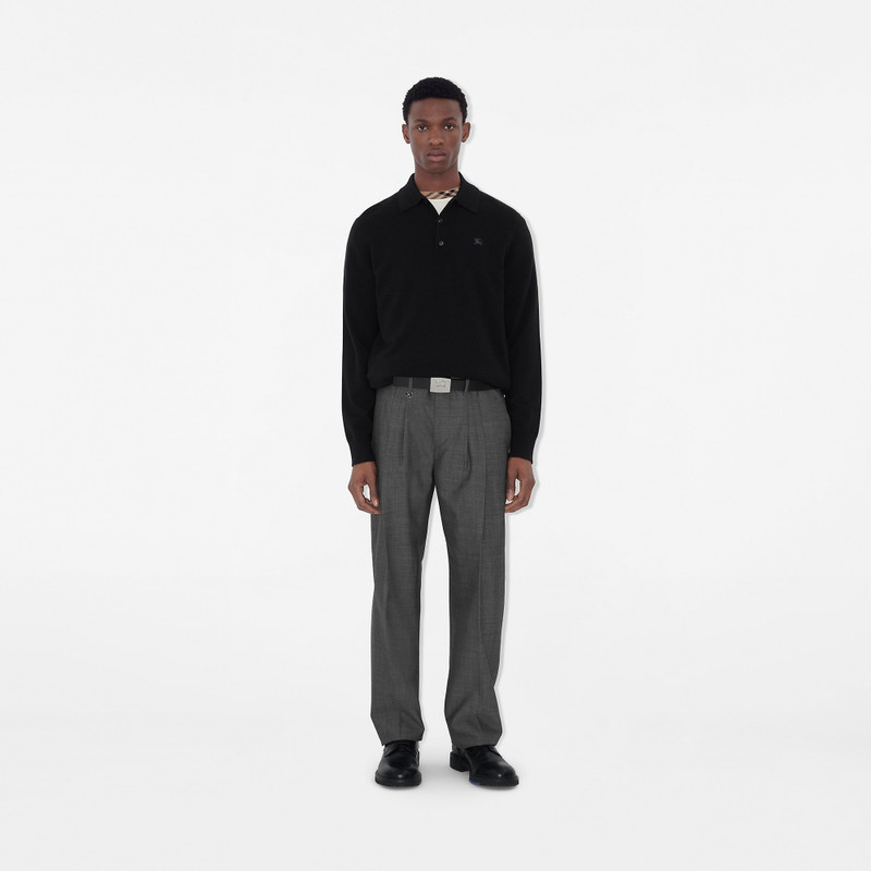 Burberry Reversible Check Square Knight Stamp Belt outlook