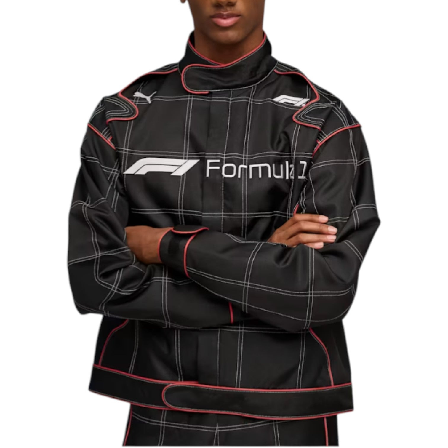 PUMA Formula 1 75 Years Motorsport Racing Jacket Relaxed Fit 'PUMA Black' 632988-01 - 3
