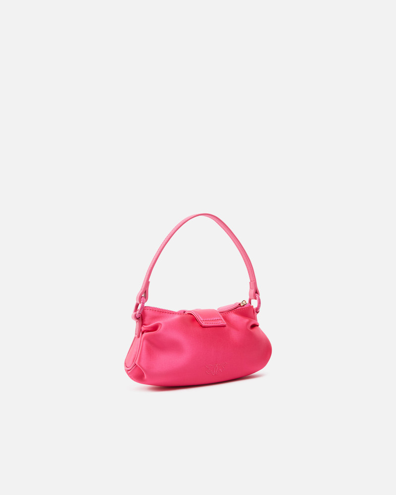 PINKO DUCHESSE CLUTCH WITH HEART-SHAPED BUCKLE outlook
