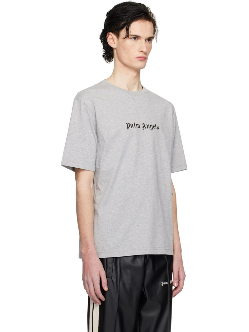 Gray Slim Fit T-Shirt 2