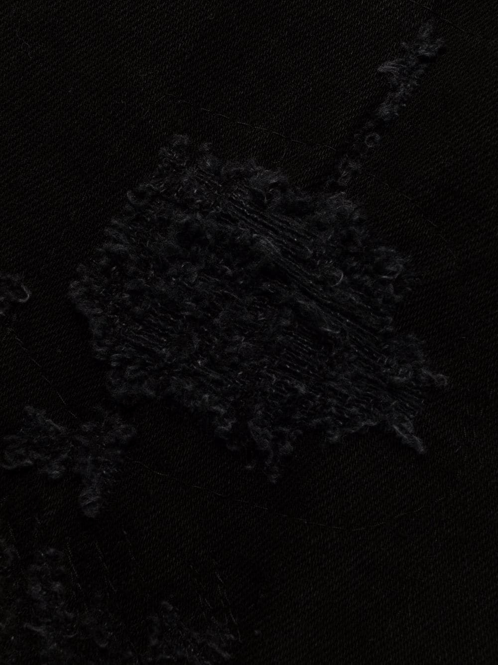 slim-fit destroyed jeans - 6