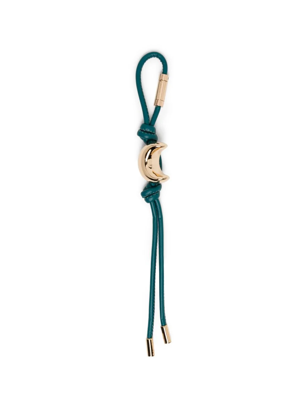 Crescent moon bag charm - 1