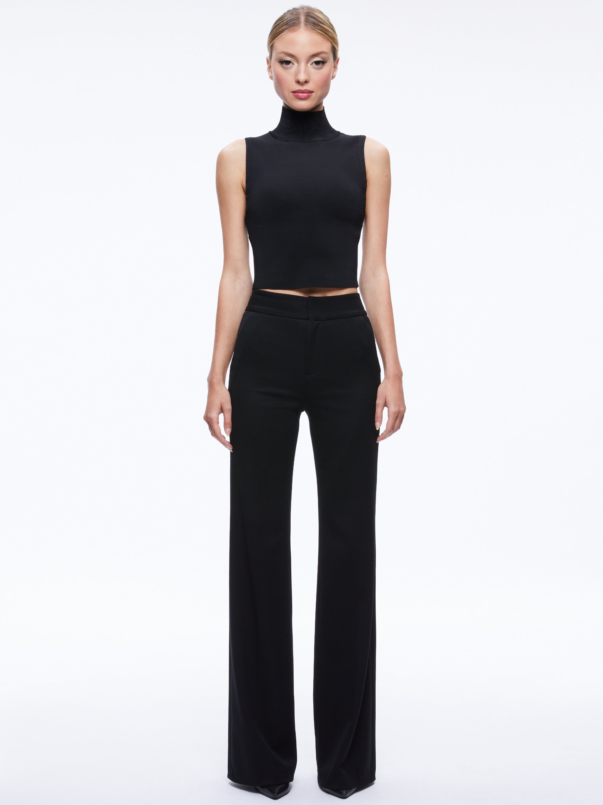 DEANNA HIGH WAISTED BOOTCUT PANT - 3