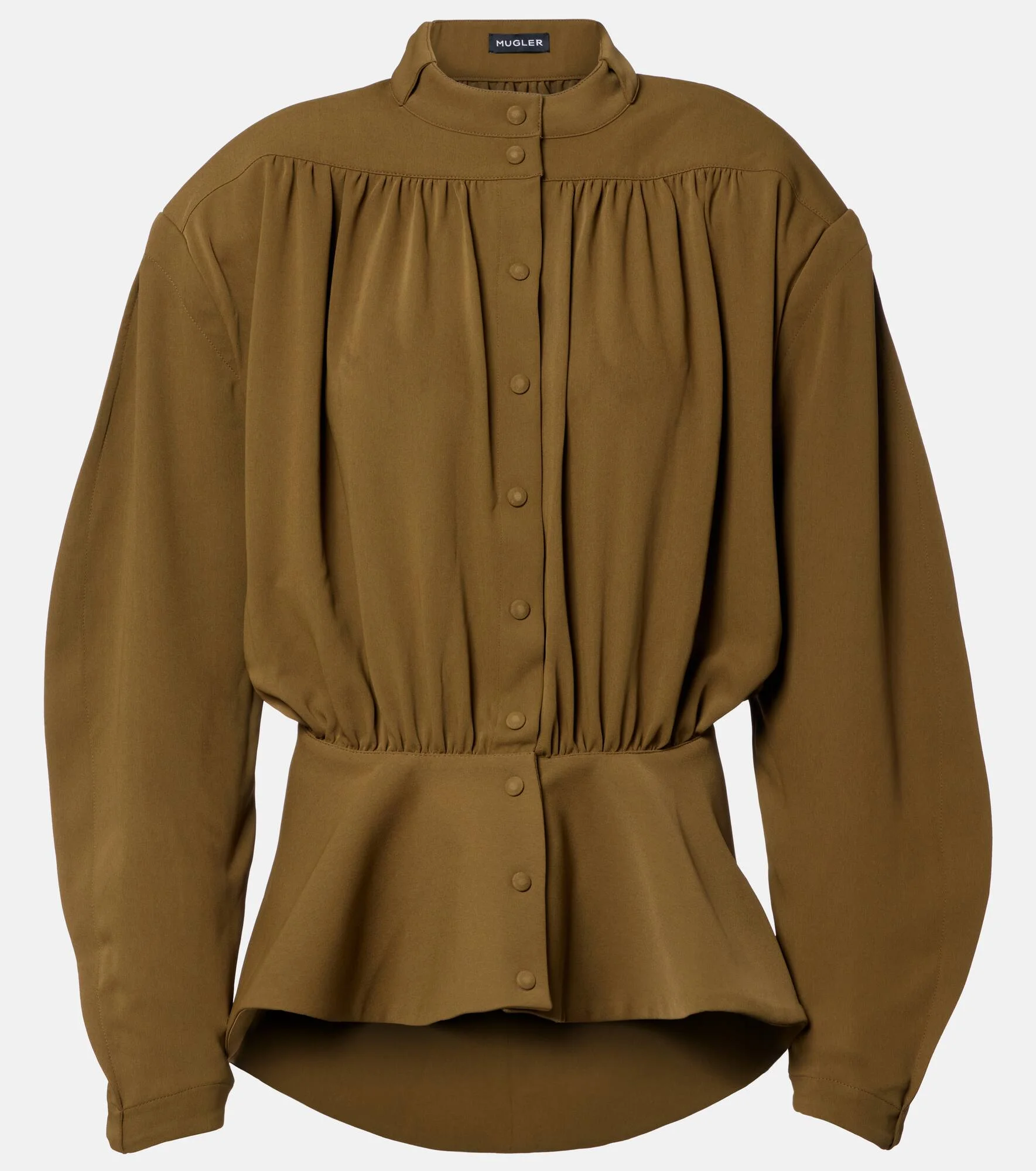 re/edit Hiver Russe crêpe twill blouse - 1