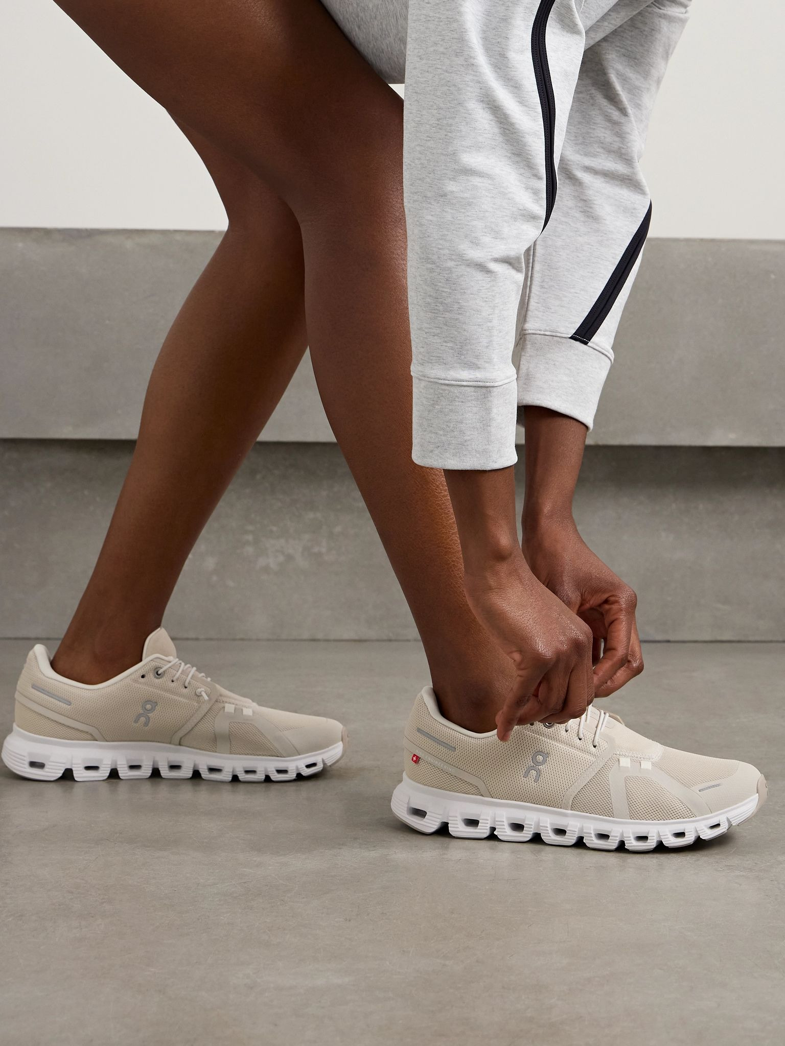 Cloud 6 mesh sneakers Gray - 2