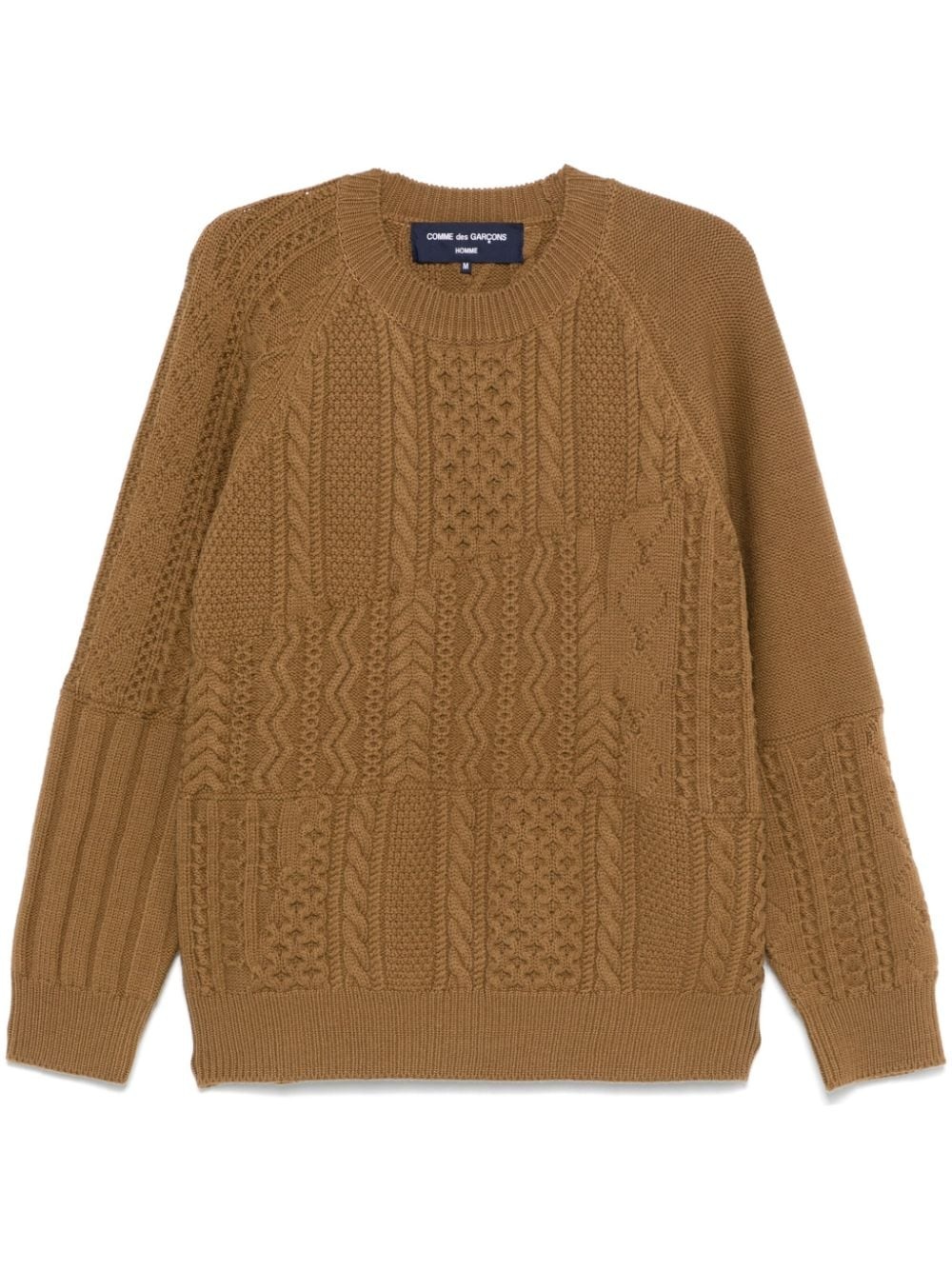 ribbed-knit sweater - 1