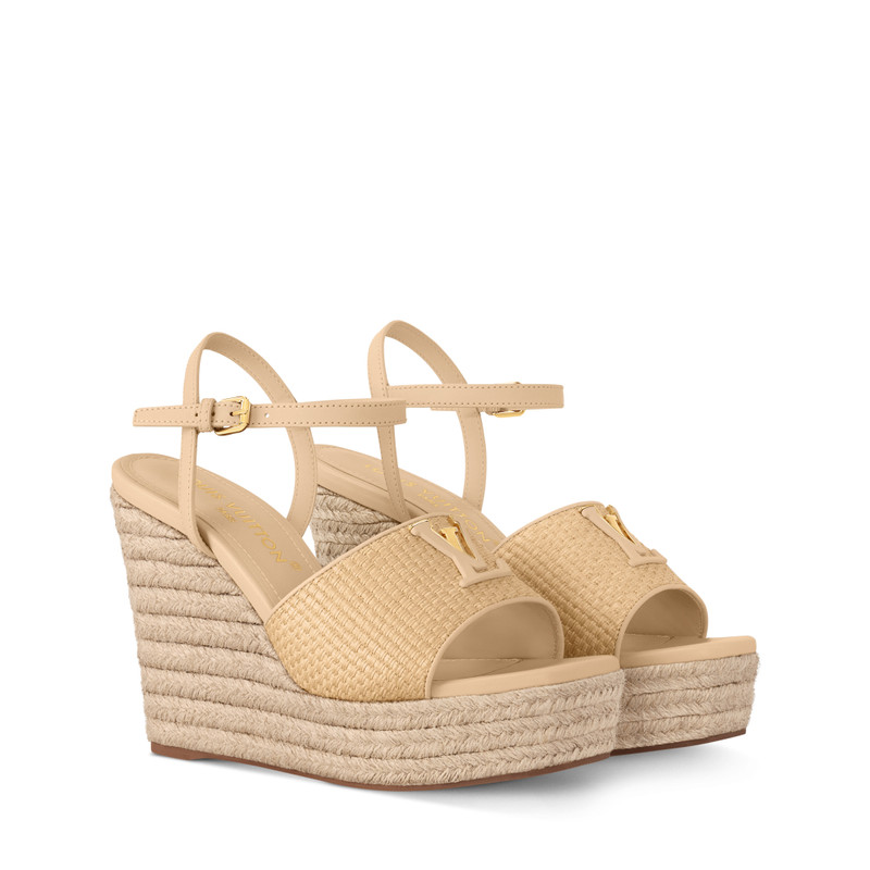 LV Mare Wedge Sandal 1