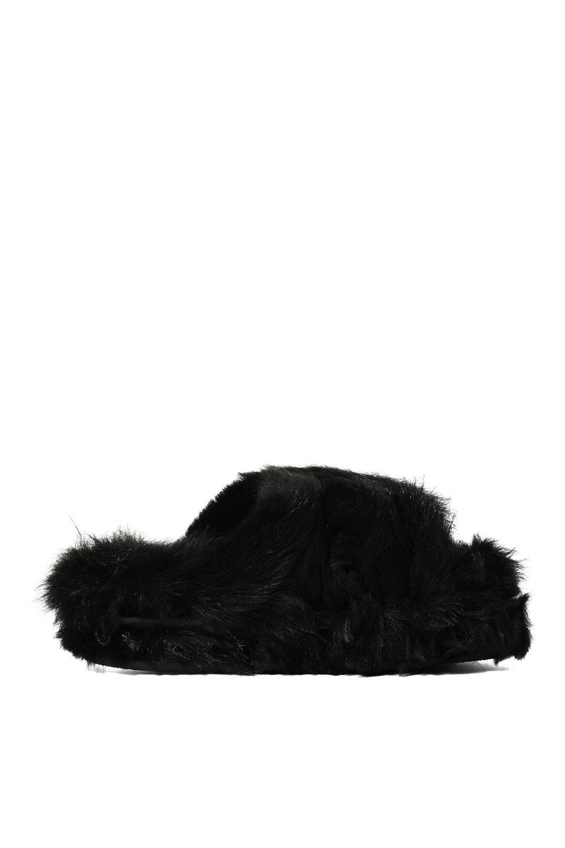 BLACK MOUTON FUR / BLK BLK 2
