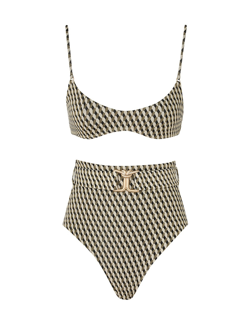 LEXI TEXTURED SCOOP BIKINI 1