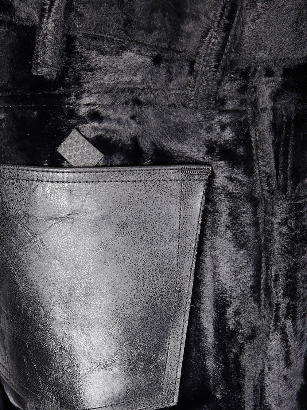 velvet-finish trousers - 3